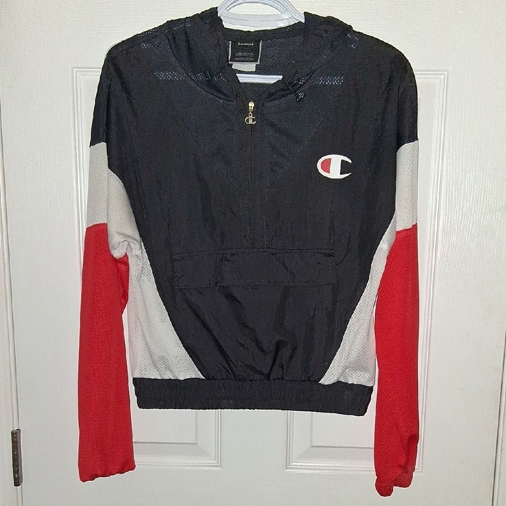 Champion Crop Pullover Windbreaker